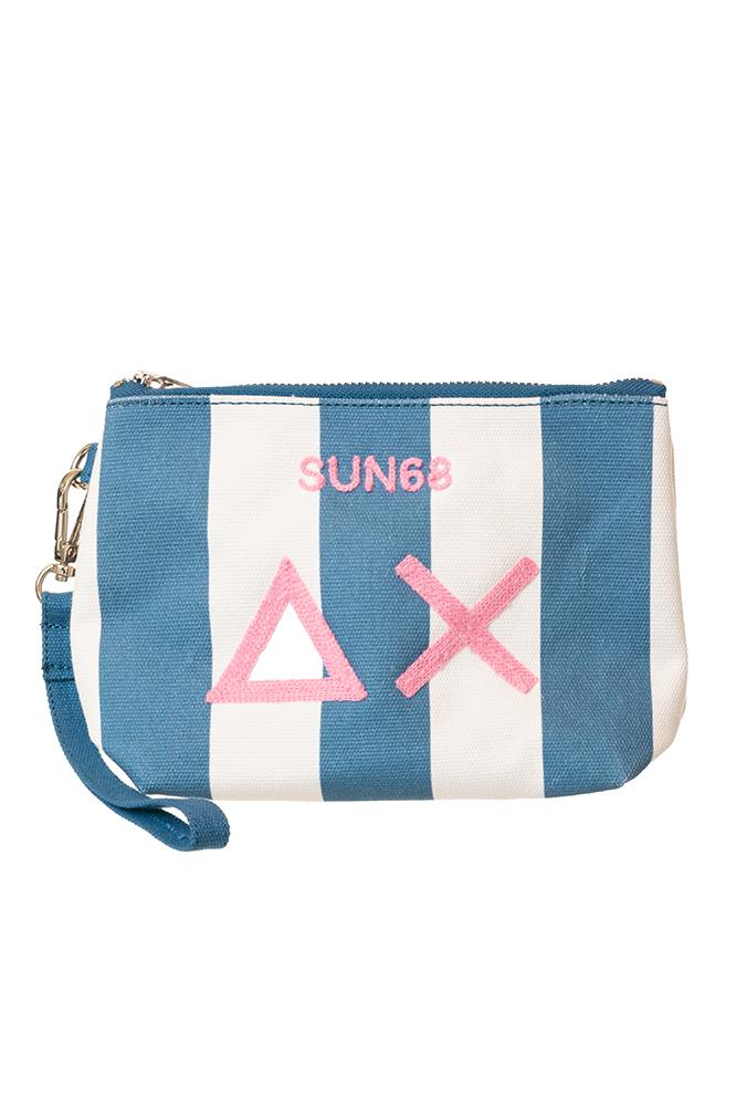 POCHETTE UNISEX BLU 35225 8001BLU SUN 68